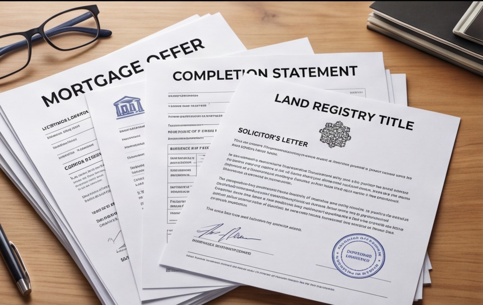 uk property mortgage completion documents
