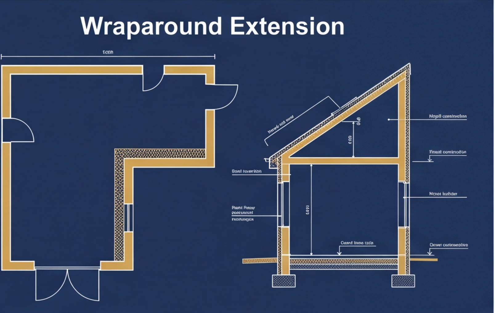 wraparound extension diagram uk