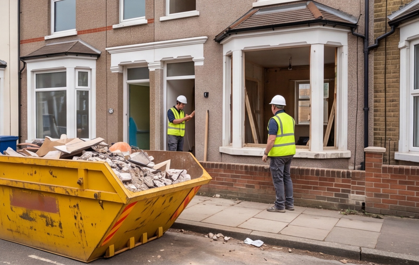 mid flip property skip workers uk