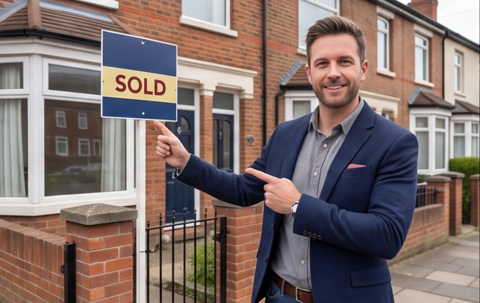 uk property investor sold sign