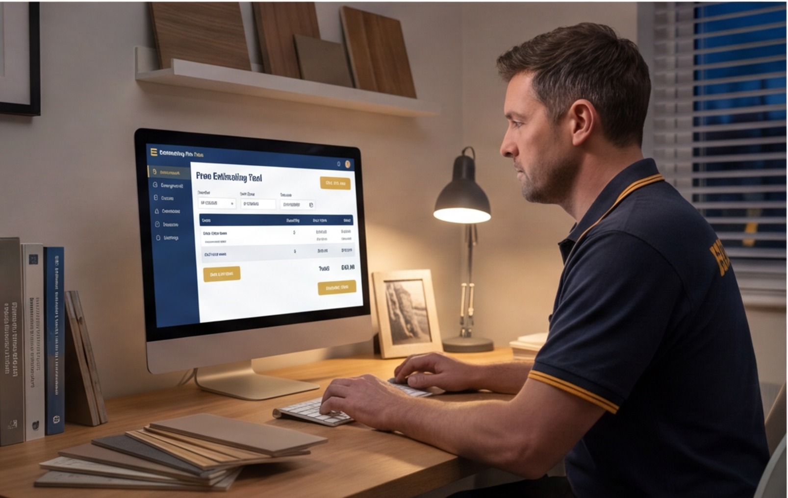builder home office free estimating tool