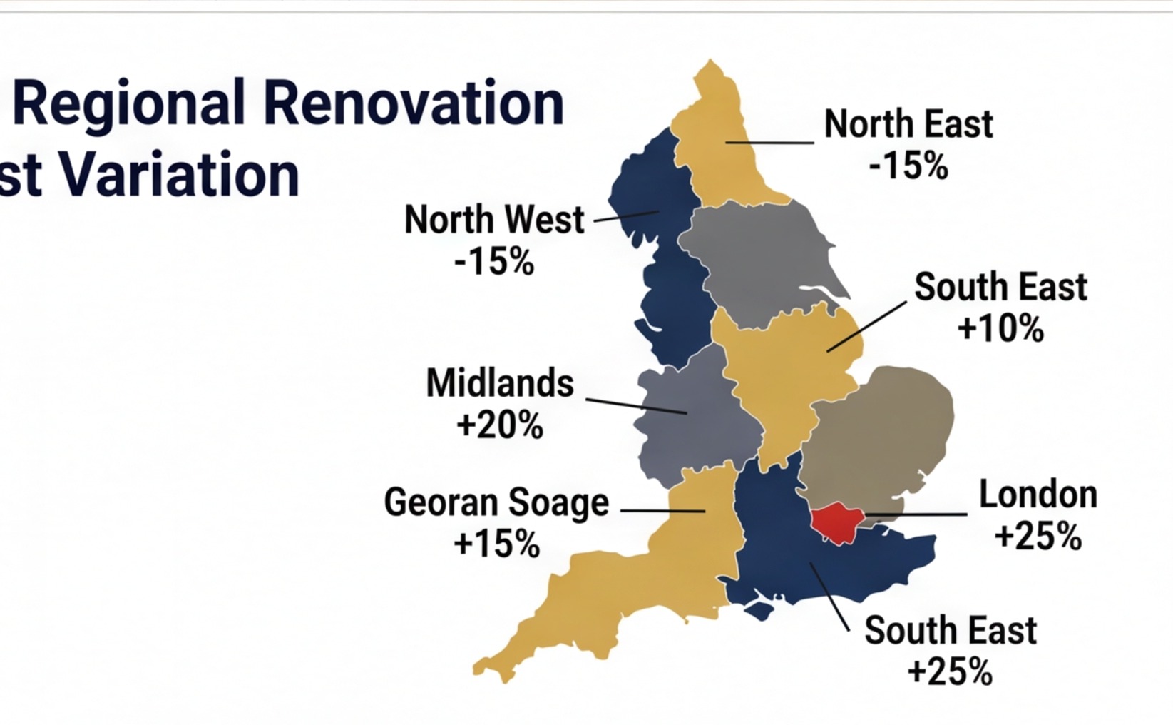 uk renovation cost regional variation map