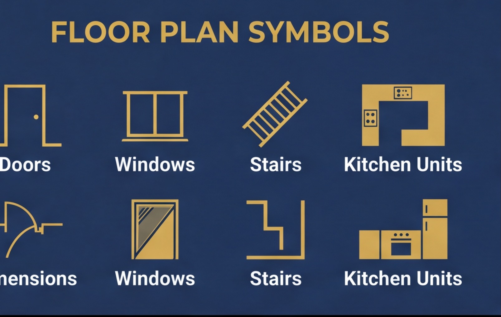 floor plan symbols key diagram uk