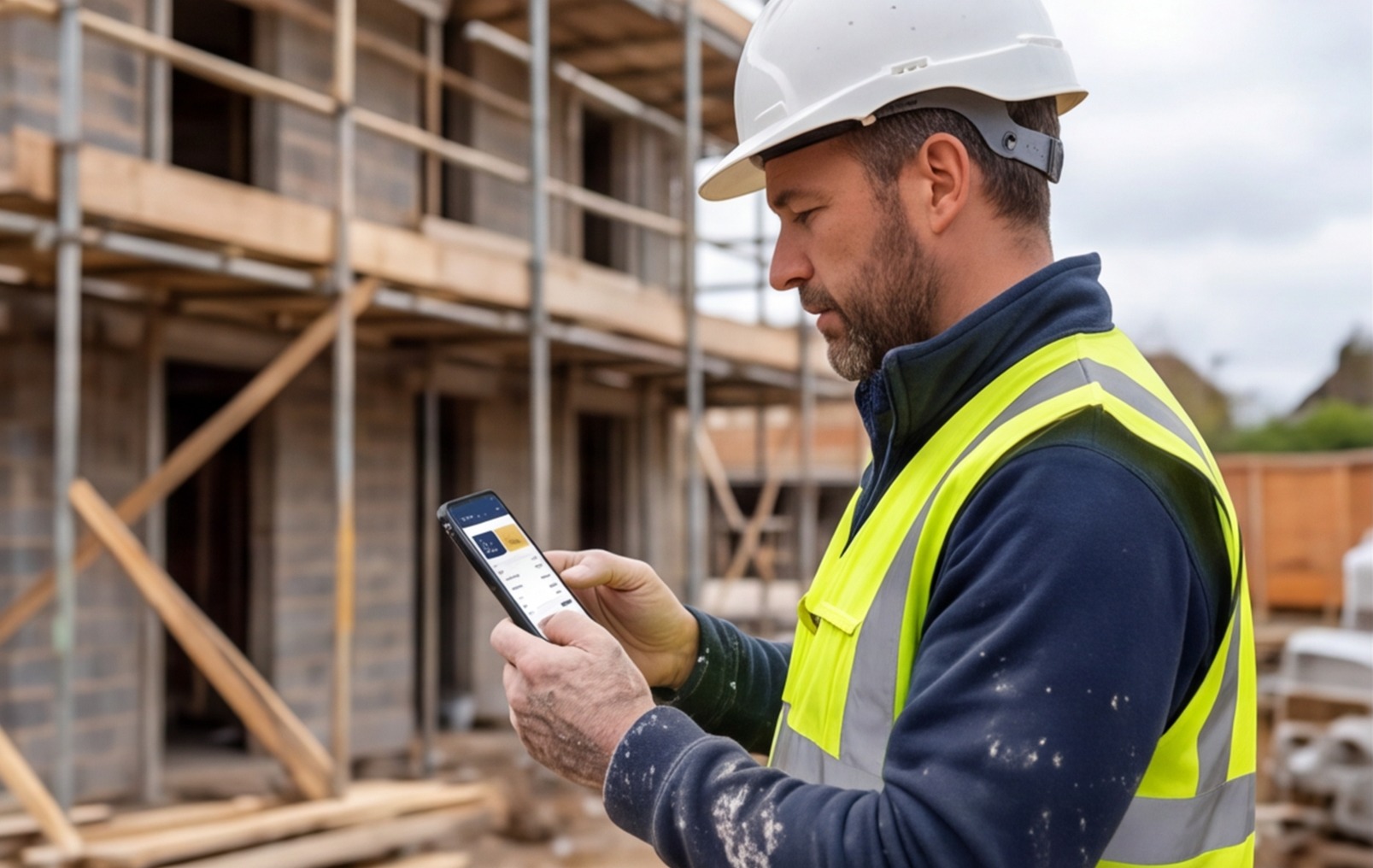 builder phone quoting app site