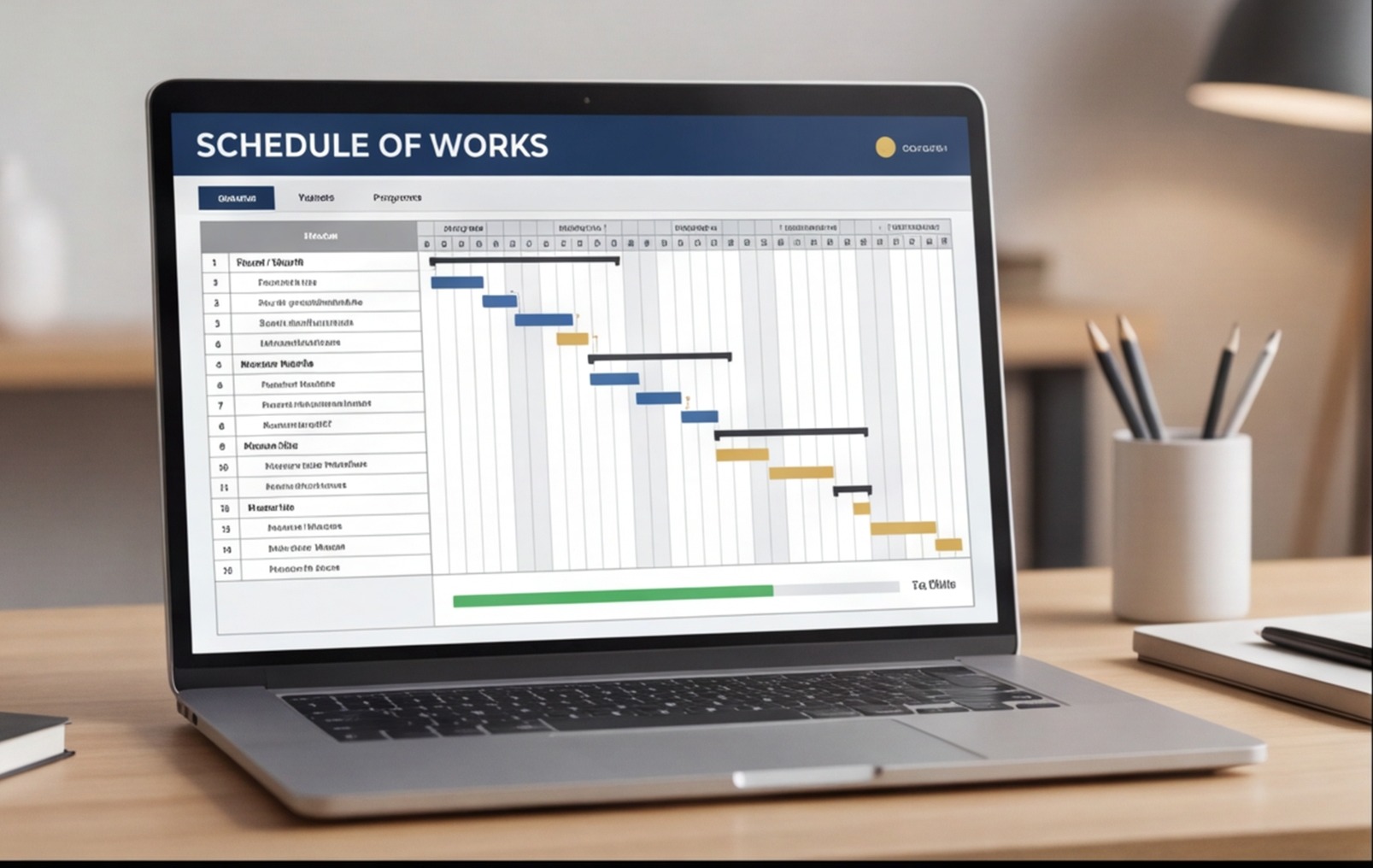 Schedule of Works Template: How to Phase a Renovation Properly