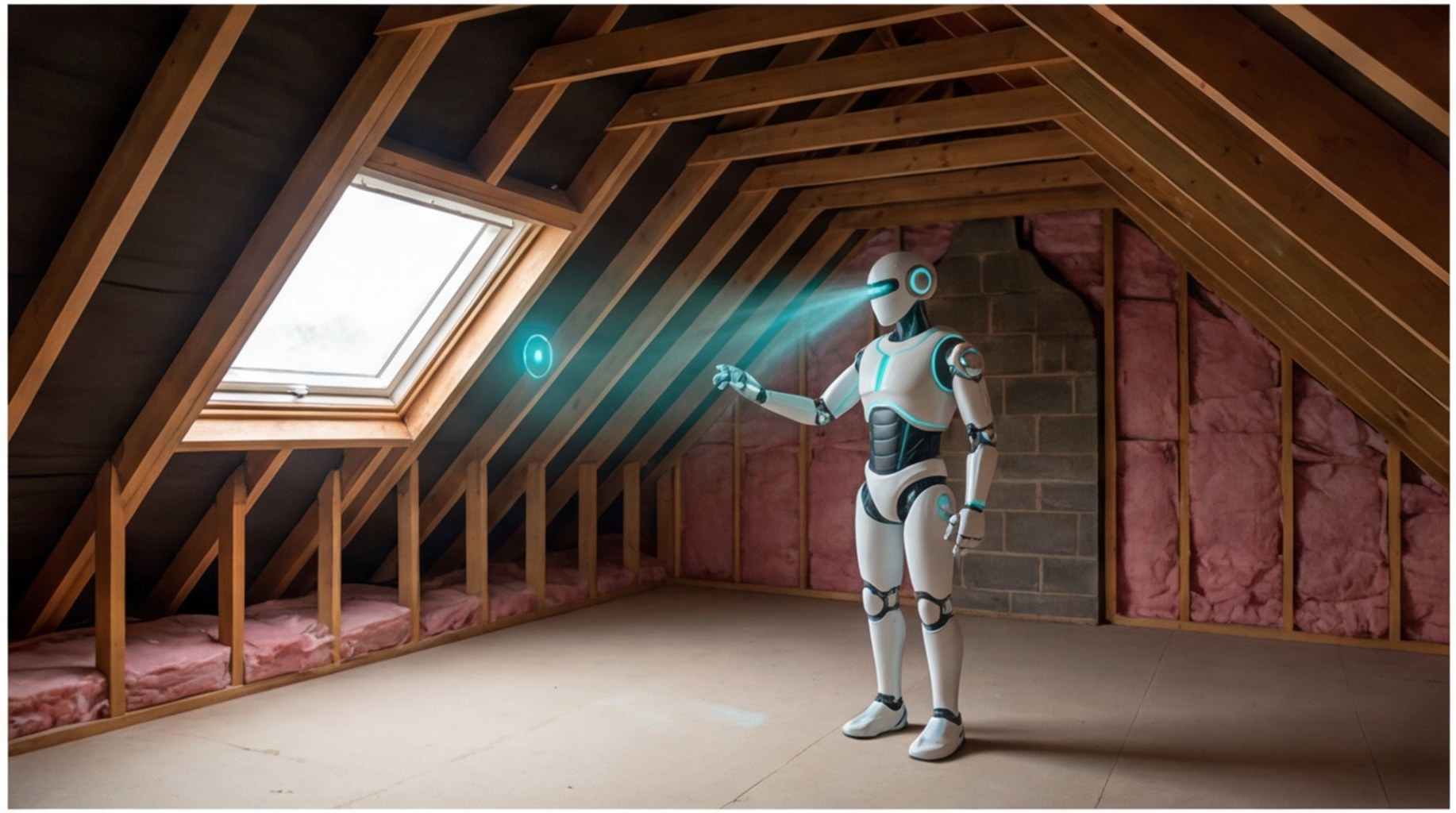 Builder using RenoCalc to quote a loft conversion from a floor plan