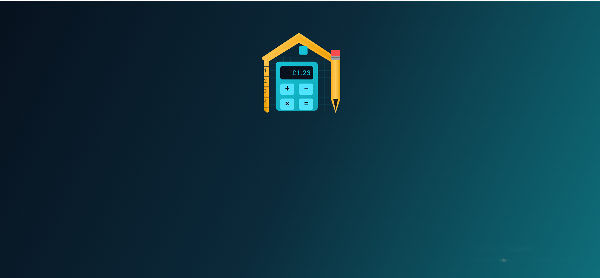 RenoCalc AI scanning a floor plan and detecting rooms